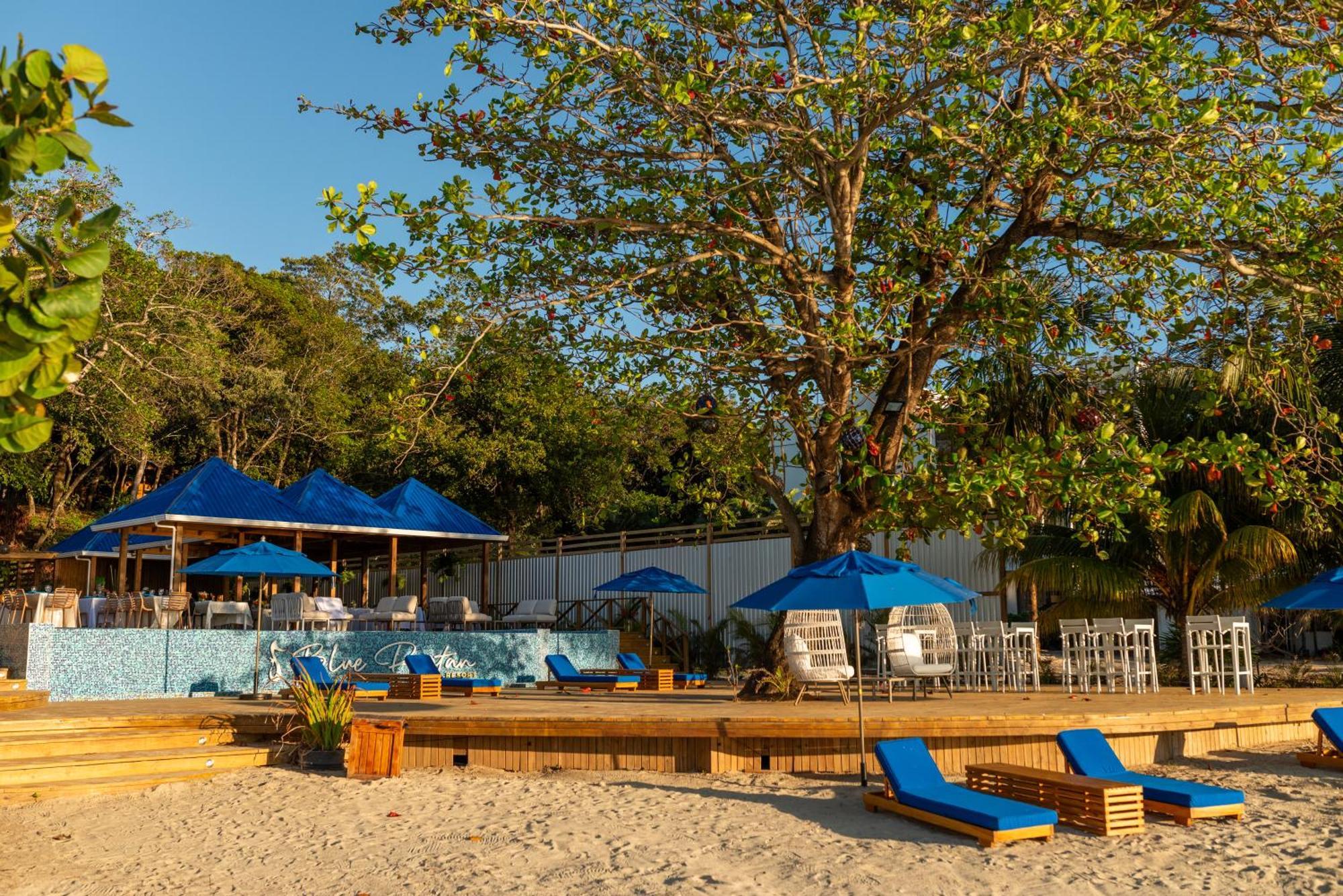 Blue Roatan Resort West Bay Bagian luar foto